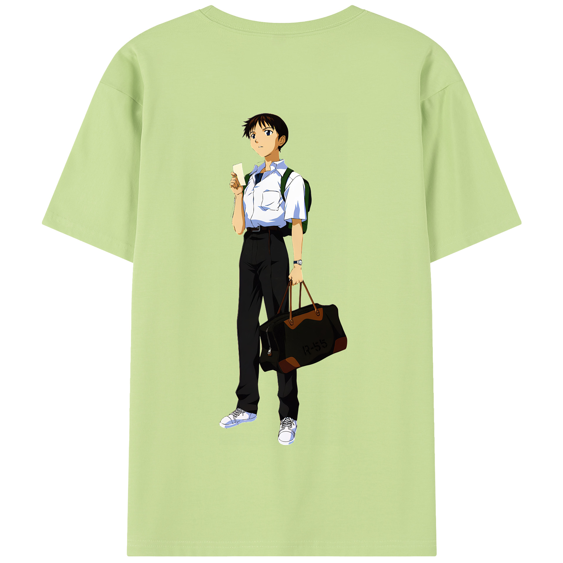 （画像用） EVA 新世紀エヴァンゲリオン 綿100％半袖Tシャツ（背面プリント）
